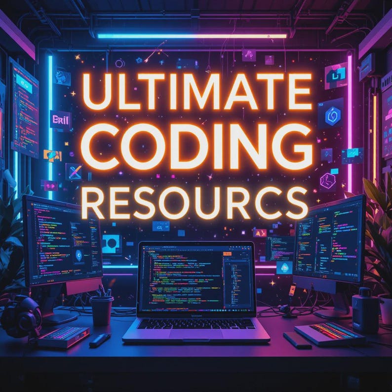 Ultimate Coding Resources Bundle – Programming Guides, Source Codes, Developer Tools (Digital Download) image 1