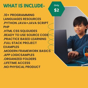 Coding Resources Bundle | HTML CSS Python Projects (Digital Download) image 2