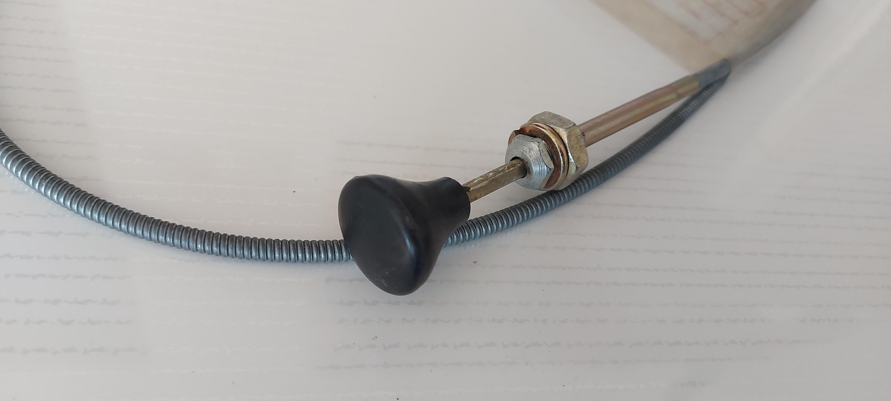 Câble D'ouverture De Capot Pour Peugeot 404 (et Autres Véhicules Compatibles) - Pièce Neuve Classique