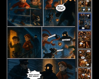 Whispers on the Orient Express – Kids Mystery Comic for Ages 7–11 | Evelyn & Elliot Adventure