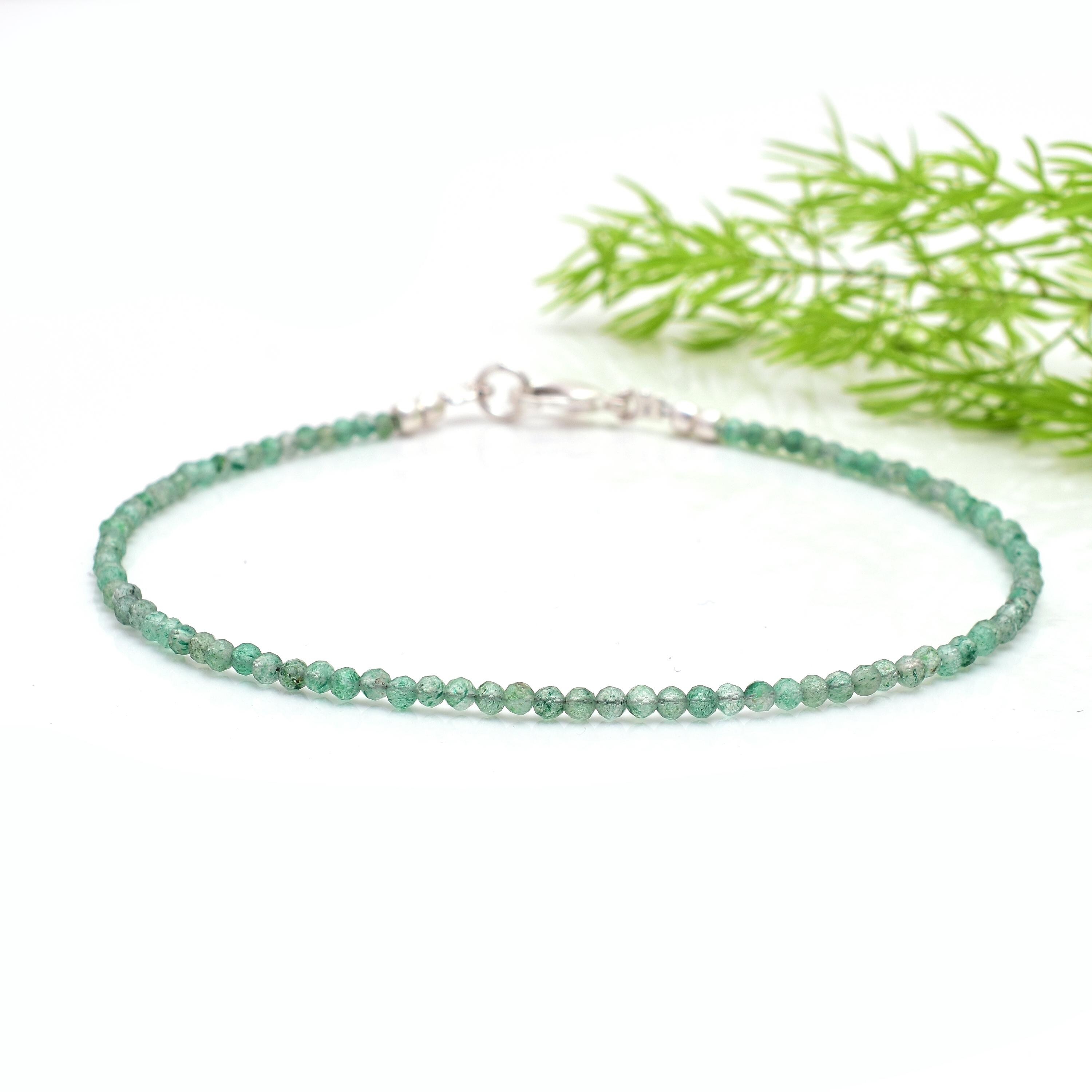 Bracciale avventurina rosa, giada salmone, perle di fiume