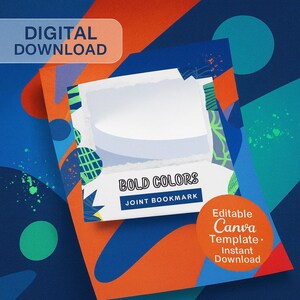 Bold Colors Social Media Ad Templates for Canva – Facebook & Instagram Eye-Catching Design Kit