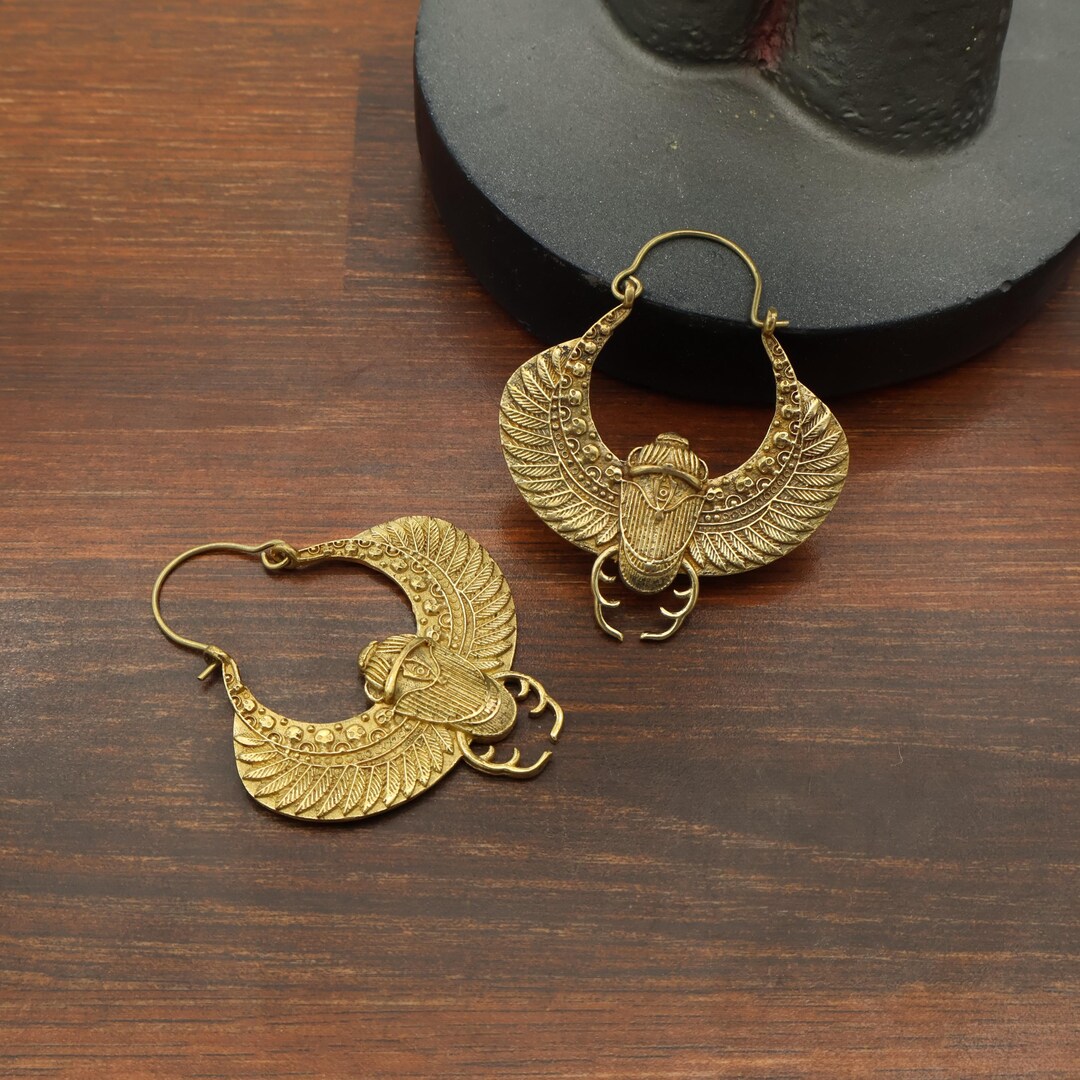 Egypt Hoop Earrings