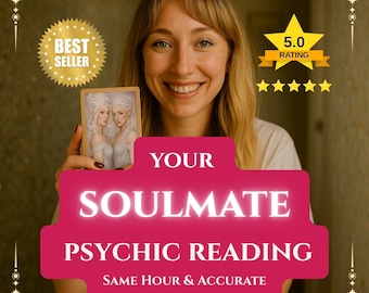 Soulmate Reading, Same Hour Future Husband Reading, Same Day Love Tarot Reading, Meet Your Future Partner, Psychic Reading Traits