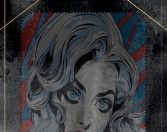 Jeu de tarot Pop Art Légendes d'horreur : cartes divinatoires (téléchargement numérique)