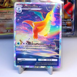 Collectible Trading card Dragonite 244/226, Genetic Apex, TCG Pocket, Handmade, Full Art Card, Special Art, immersive rare