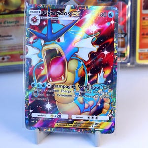 Collectible Trading card Gyrados EX 076/068, Mythical Island, TCG Pocket, Handmade, Full Art Card, Special Art, immersive rare