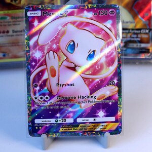 Collectible Trading card Mew EX 077/068, Mythical Island, TCG Pocket, Handmade, Full Art Card, Special Art, immersive rare