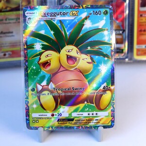 Collectible Trading card Exeggutor EX 252/226, Genetic Apex, TCG Pocket, Handmade, Full Art Card, Special Art, immersive rare