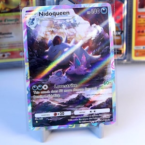 Collectible Trading card Nidoqueen 240/226, Genetic Apex, TCG Pocket, Handmade, Full Art Card, Special Art, immersive rare
