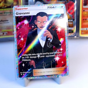 Collectible Trading card Giovanni 270/226, Genetic Apex, TCG Pocket, Handmade, Full Art Card, Special Art, immersive rare