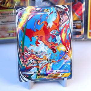 Collectible Trading card Charizard EX 280/226, Genetic Apex, TCG Pocket, Handmade, Full Art Card, Special Art, immersive rare