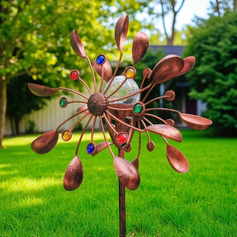 Molino De Viento Giratorio De Adorno De Signo De Bienvenida De Hierro Para Zulema Cartel De Bienvenida