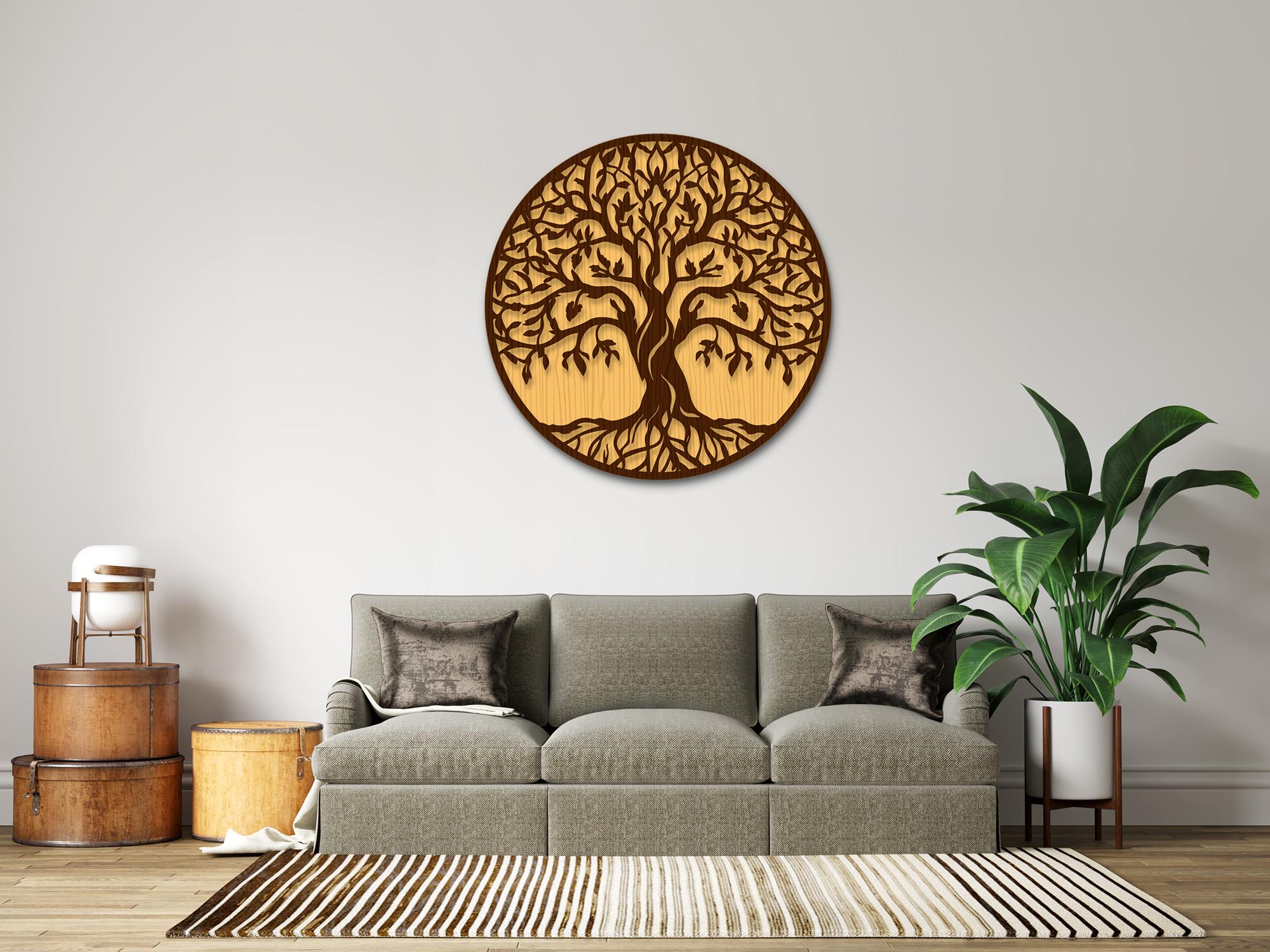 Tree of Life Multilayer Svg Png Dxf, Layered Plywood, Laser Cut Files ...