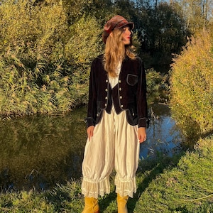Rare Vintage Velvet Scottish Jacket - Victorian Era