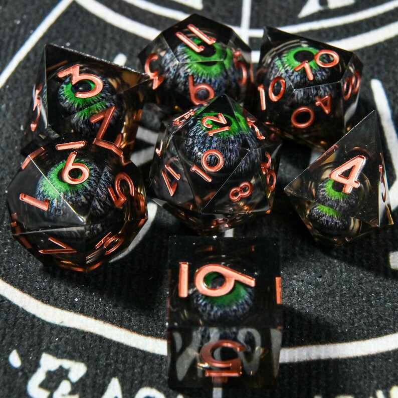 Polydice set Desert Mirage Transparent