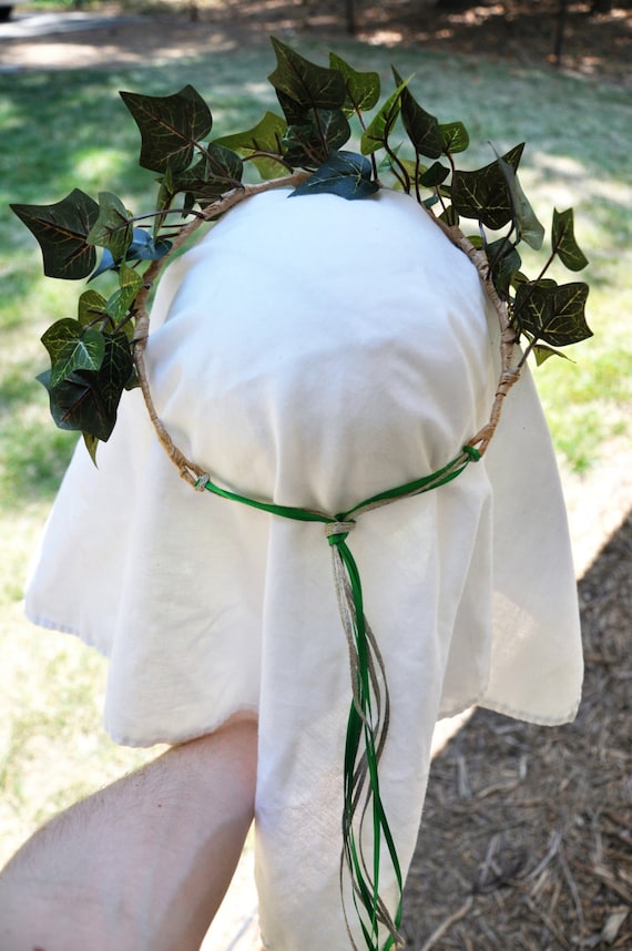 ivy crown headpiece
