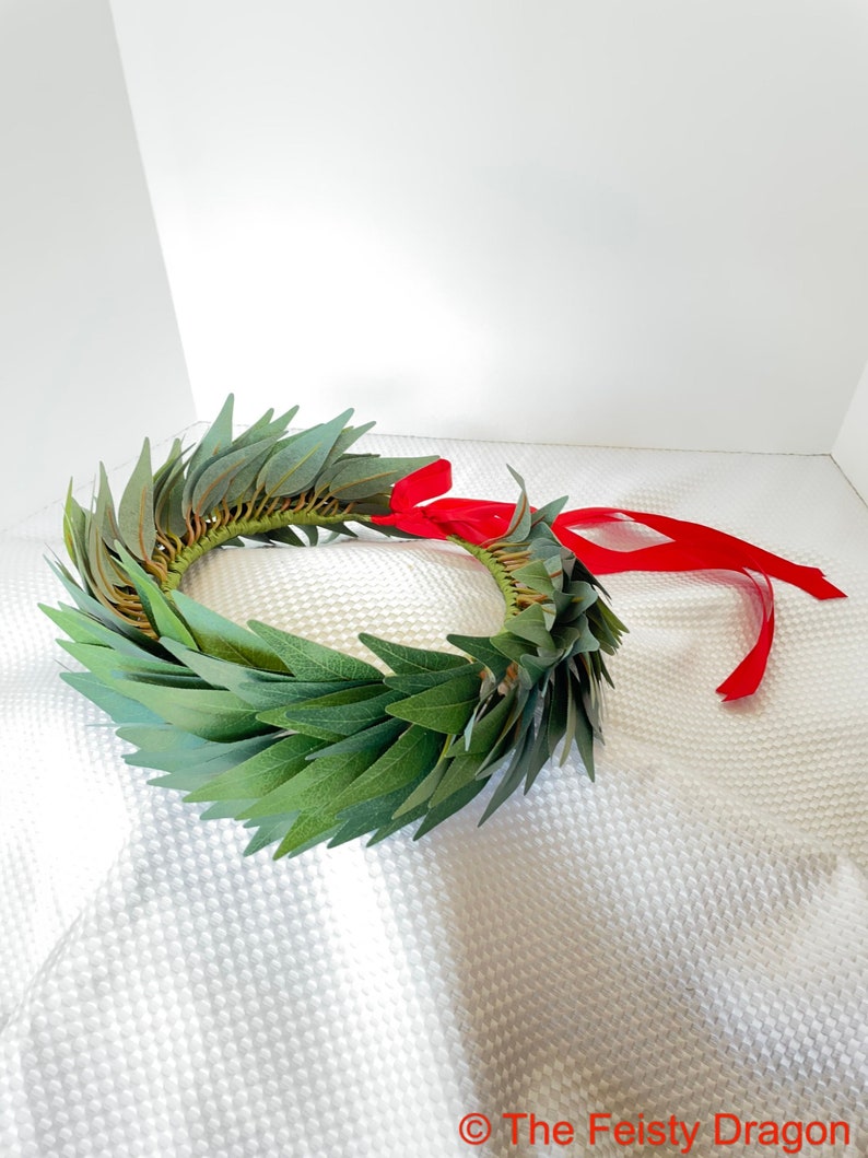 Laurel Leaf Crown Garland Wreath. Greek Laurel Wreath. Etsy