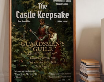 Castle Keepsake Print – Greenwood & Guile Medieval Romance Art