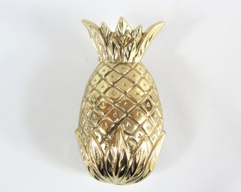 Vintage Door Knocker WELCOME PINEAPPLE Metal Door Knocker