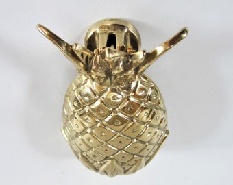 Vintage Door Knocker WELCOME PINEAPPLE Metal Door Knocker BRASS Pineapple Door Knocker