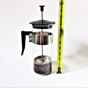 Vintage Coffee Maker FRENCH PRESS 6-Cup TALL 1970s