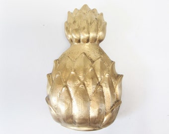 Vintage Door Knocker WELCOME PINEAPPLE Metal Door Knocker