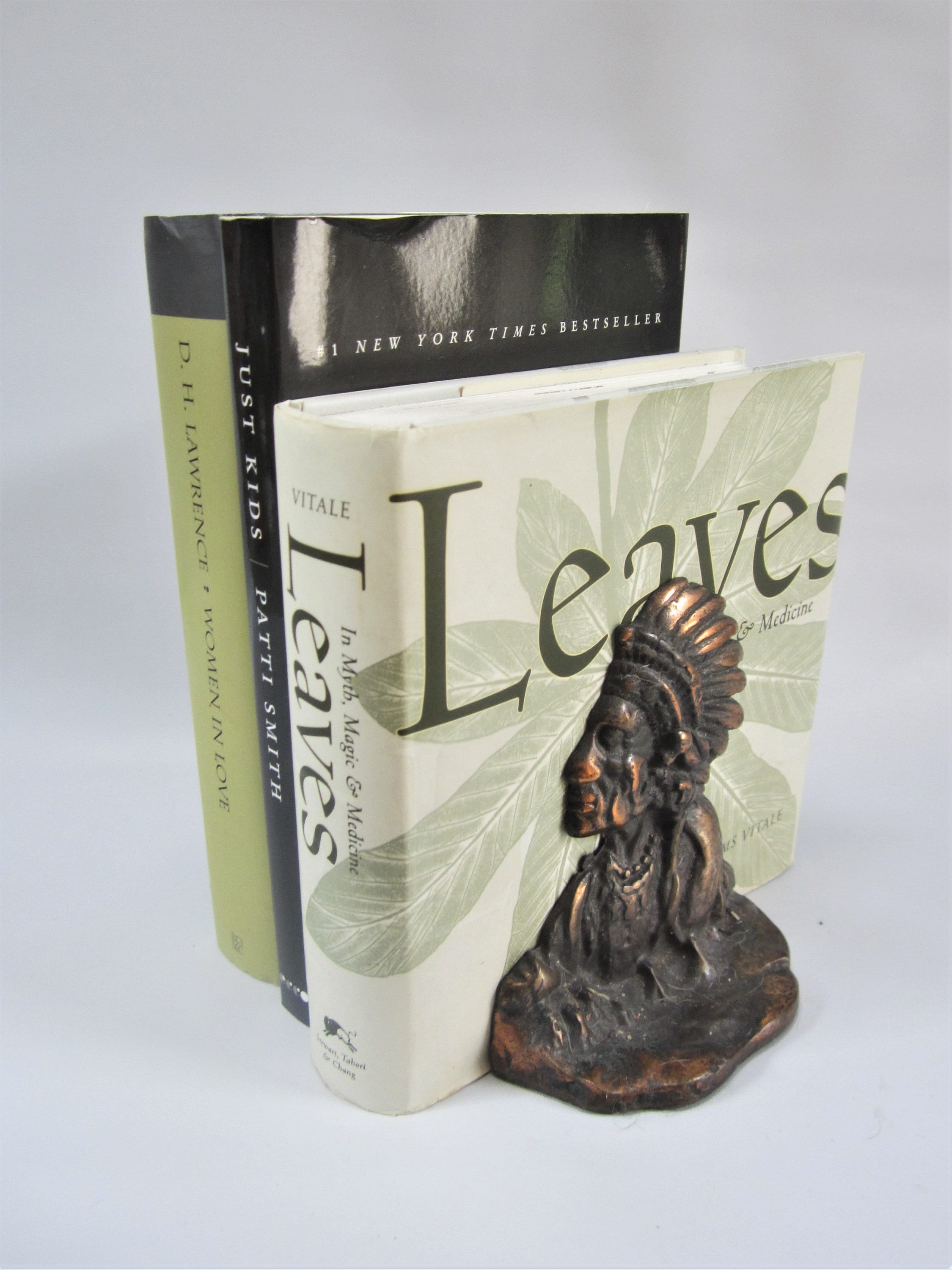 Antique Book Ends INDIAN Bookends Copper Bronze 1940s - Etsy