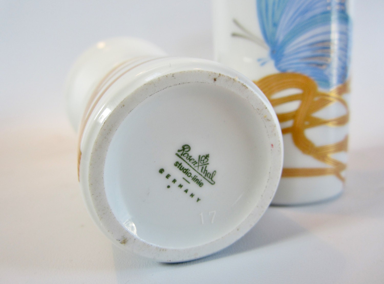 Vintage ROSENTHAL Vases Design by Alain Le Foll BUTTERFLY Etsy