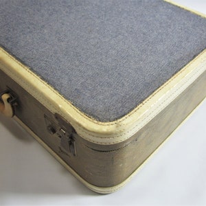 Vintage bagagekoffer SKYWAY Two-Tone 1950s