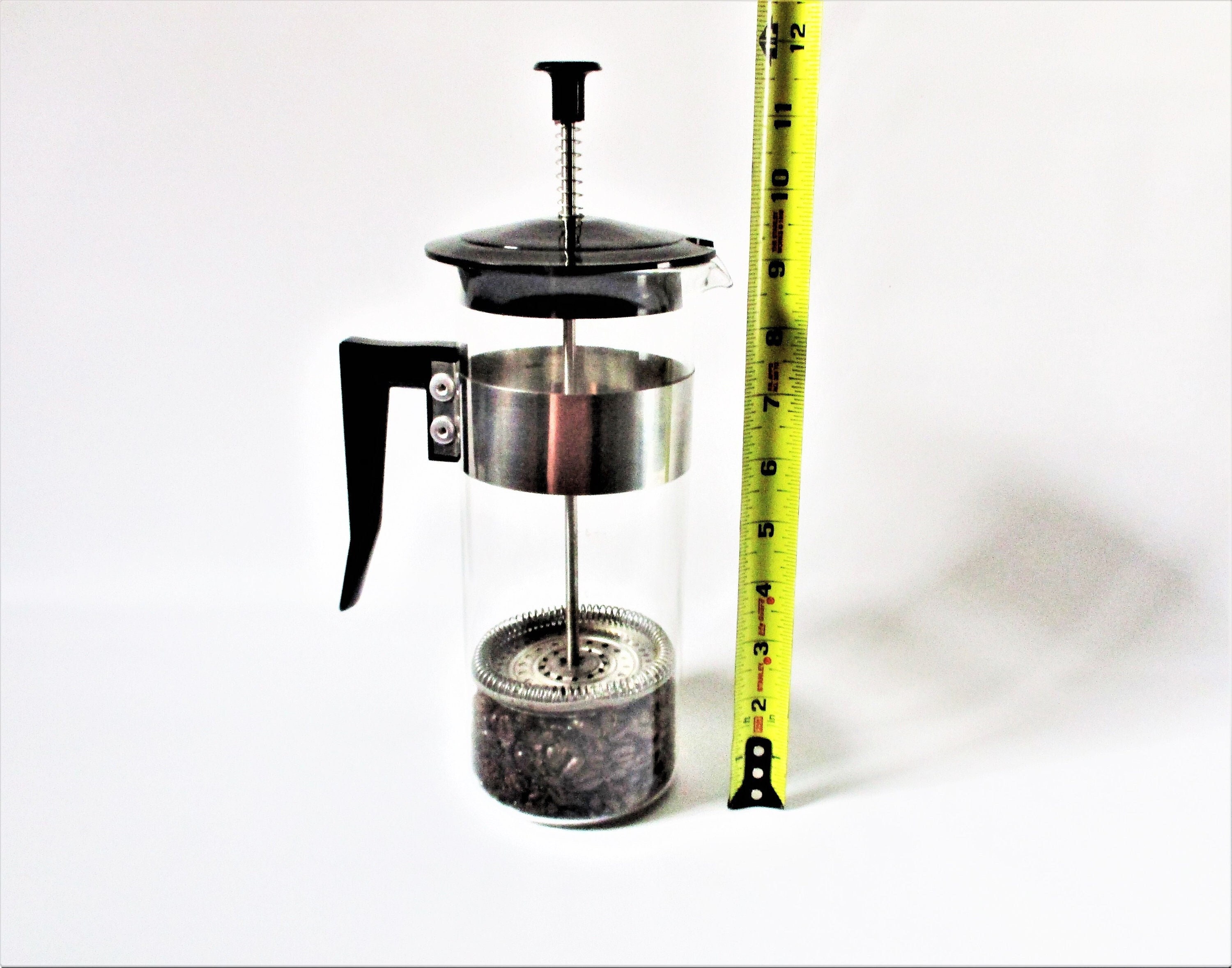 Vintage Coffee Maker FRENCH PRESS 6-Cup TALL 1970s