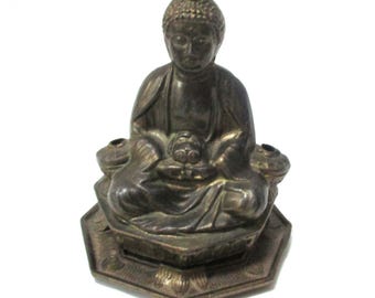 Zabytkowy kadzidło BUDDHA Kadzidło VANTINE'S, lata 20. XX wieku