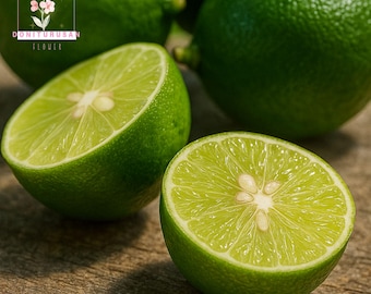 15 Seeds Key Lime Citrus Aurantifolia Tropical Fruit Tree Mexican Lime Indoor Outdoor
