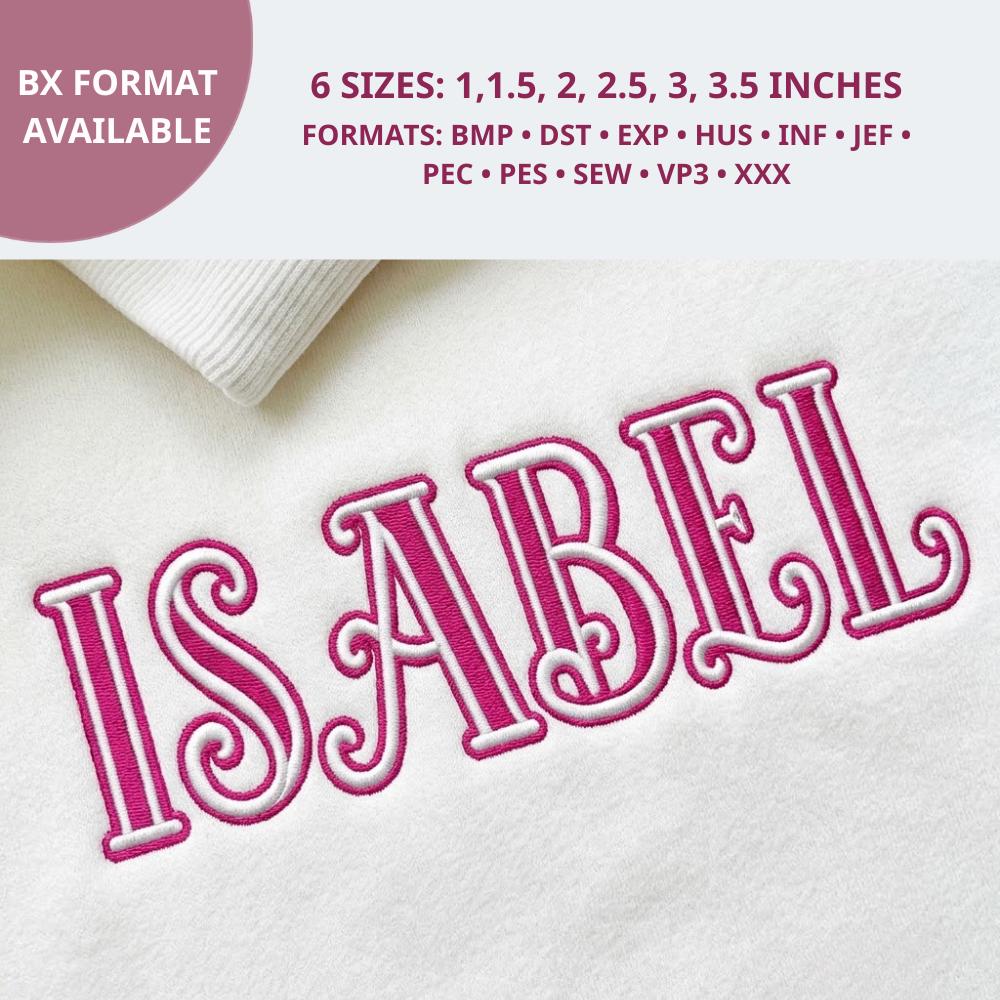 Vintage Circus Victorian Monogram Embroidery Alphabet Fon… embroidery font sample