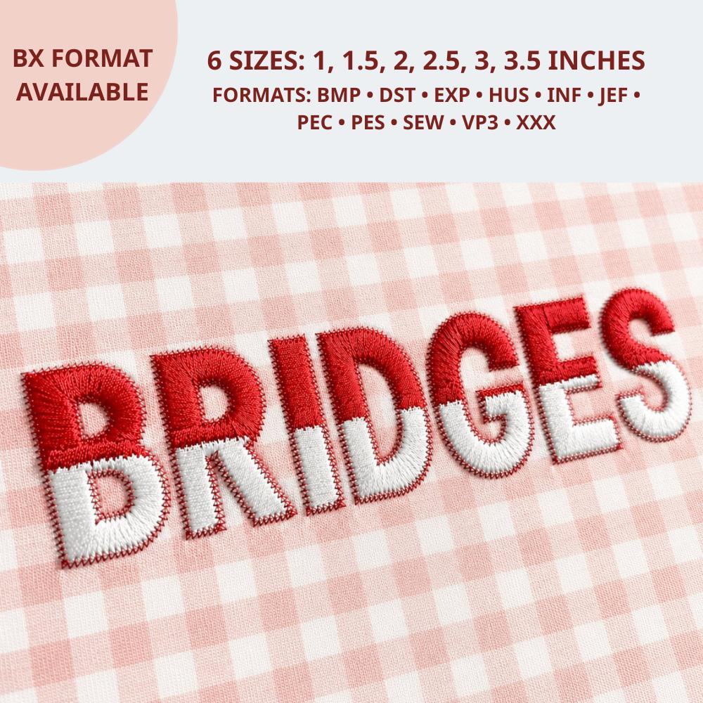 Varsity Chain Stitch Embroidery Font, College Alphabet Ga… embroidery font sample