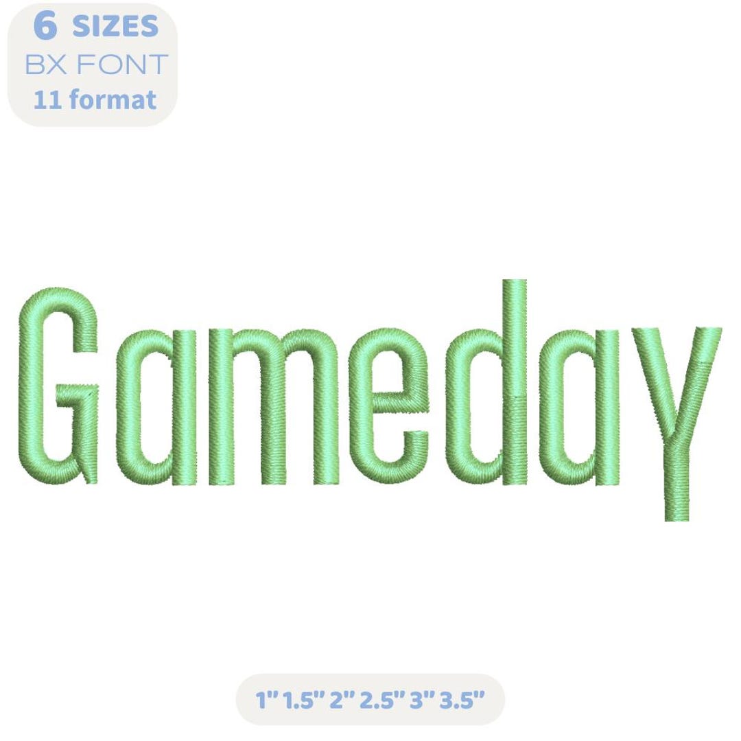 Tall and Skinny Embroidery Font - Modern Block Letters With Numbers ...