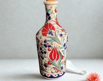 Olive Oil Cruet, Oil and Vinegar Dispenser
