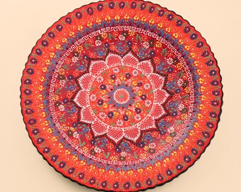 Handmade Ceramic Decorative Plate, Wall Plates