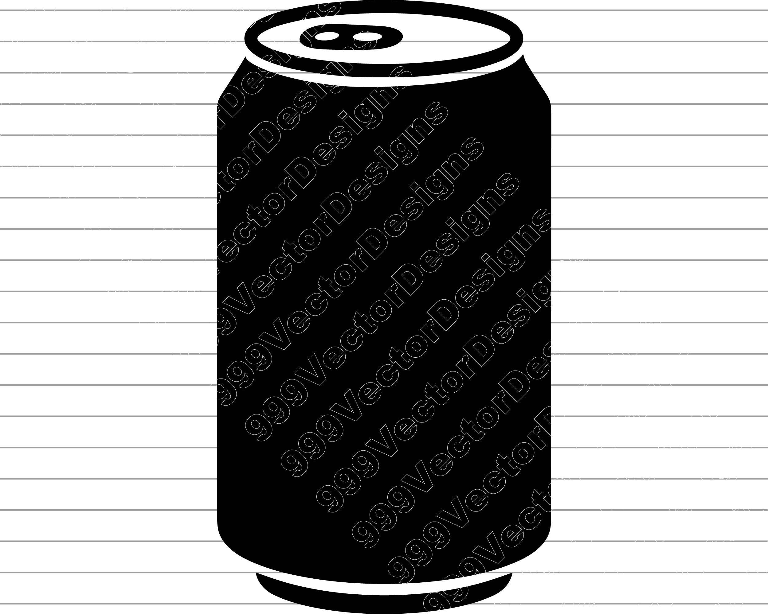 Can Vector Illustration, SVG, PNG, JPG, Can Art, Can Clipart, Can ...