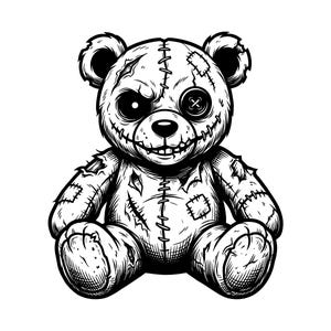 Teddy killer svg - Etsy 日本