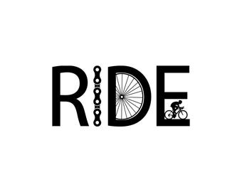 Bicycle Riding Vector Illustration, SVG, PNG, JPG, Cycling Icon, Bicycle Logo, Bike Clipart, Bike Silhouette, Cycling Design, Rider Icon
