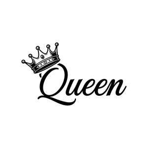 Queen Vector Illustration, SVG, PNG, JPG, Queen, Queen Clipart, Queen Silhouette, Crown Queen Design, Royal Queen, Queen Cricut, Crown, Art