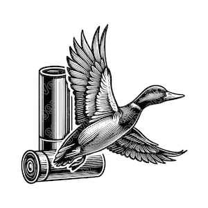 Mallard Duck Vector Illustration: SVG, PNG, JPG (digital Download) - Etsy