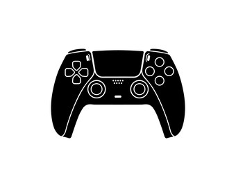 Game Controller Vector Illustration: SVG, PNG, JPG (Digital Download)