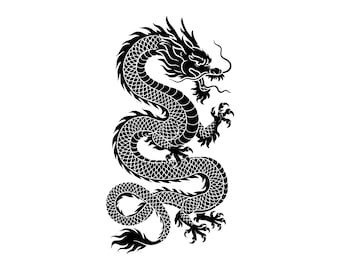 Chinese Dragon Vector Art: SVG, PNG, JPG Clipart