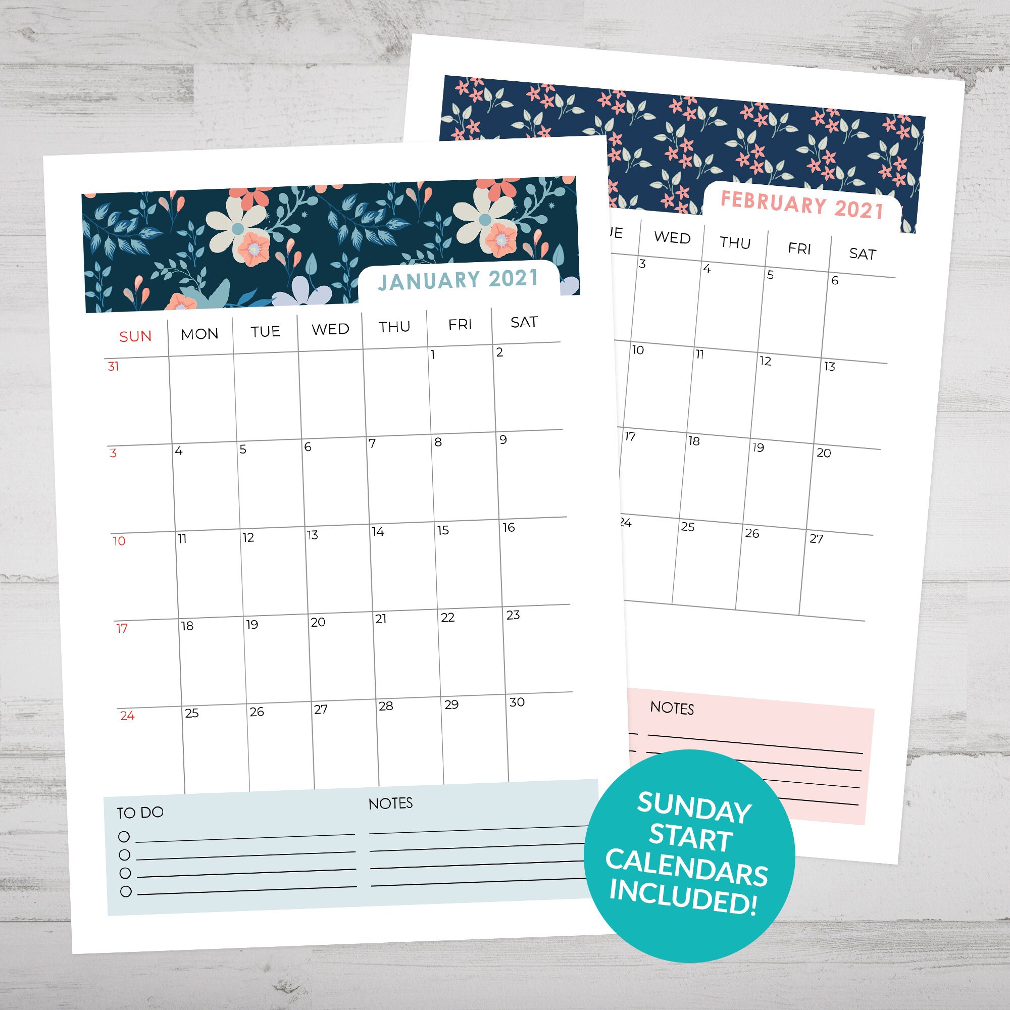 bullet journal planner any month Printable Blank Calendar Art ...