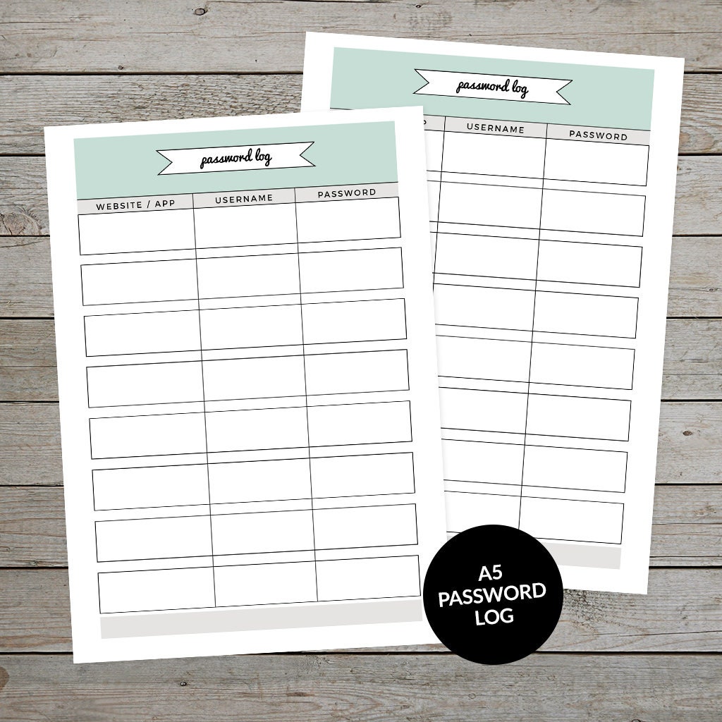 Printable Mini Habit Trackers Journal Tracker Habit Tracker Journal  Template 