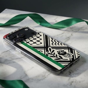 Keffiyeh Pattern Palestina iPhone Samsing Phone Case - Palestinian Flag iPhone Samsung Case - Free Palestine