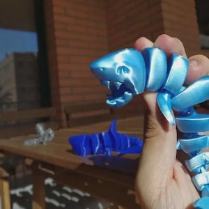 Articulated Shark 3D – Flexible Toy