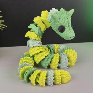 Articulated Dragon Snake – Flexible Toy